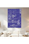 Iron Man Blueprint Wall Covering Wall Tapestry First Quality Satin Fabric Poster - 2