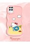 Samsung Galaxy A12 Compatible Case Camera Protector Pink Silicone Couple Phone Case Kitty Pattern - 2