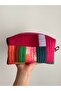 El yapımı makyaj çantası, patchwork organizer - 2