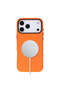 Bloomcase Mono Pebble Orange Apple iPhone 17 Pro Max (6.9") Genuine Leather Magsafe Case - 2