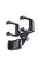 Car Rearview Mirror Phone Mount Holder for Car, 360° Rotating, Multifunctional Mount Phone and GPS Holder Universal Car Phone Holder for All Smartphones - 3