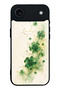 iPhone 17 Air Lucky Clover Whisper Design Glossy Phone Case