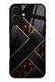 iPhone 16 Plus Black Mosaic Design Glossy Phone Case