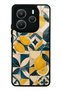 Xiaomi Redmi Note 14 5g Glossy Phone Case with Mediterranean Lemon Mosaic Design