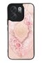 Vivo V70 Glossy Phone Case with Blush Ottoman Rose Design