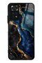 Xiaomi Redmi Note 11S Glossy Phone Case with Midnight Sapphire Marble Design