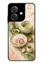 Oppo A3 Sakura Matcha Mochi Design Glossy Phone Case