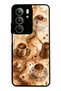Realme C75 Golden Mocha Flow Design Glossy Phone Case
