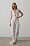 Tie-Up Vest - White - 2