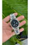 Serpent Black 41 mm Black Dial Steel Band Calendar Unisex Quartz Wristwatch - 4