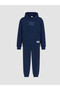 Text Printed Boy's Suit - 3
