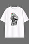 Palestinian Soliders Design Pre-Printed White Oversize T-Shirt