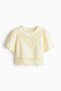 Broderie anglaise cotton top - 5