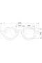 Club Alicudi Black Lens Polarized Sunglasses Black - 8