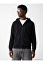 Vizyon New Season Hooded Men's Zippered Sweatshirt