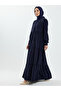 Arel Yıldız Fabric Ferace Navy Blue - 422609