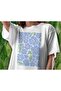 Flowers Printed Unisex Oversize T-Shirt