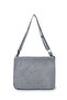 Postman Denim Women's Crossbody Bag Ruby Gray