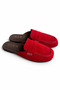 Noble Red Suede Genuine Leather Loafer Slippers - 2