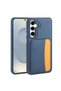 Galaxy A26 Case with Card Holder and Camera Raised Silicone Tgco - 4
