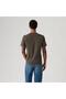 Original Tee Garment Dye Coffee Men's Crew Neck Brown T-Shirt 005Gx-0021 - 3