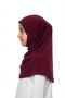 Girl's One-Piece Hijab - Ready-To-Wear Hijab Scarf - Practical Snap-On Hijab |   Flexible Combed Cotton Fabric Daily & Prayer Headscarf (6-11 Years) - 5