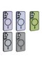 Galaxy S23 Fe Case Magsafe Supported Camera Raised Silicone Matte Anti-Fingerprint Lckc - 6