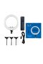 Professional RL-18 LED Ring Light with 3 Phone Holders – Enhance Your Videos & Photos