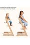 Tripp Trapp Classic Cushion - Pair with Tripp Trapp Chair & Baby High Chair for Support and Comfort - Machine Washable - Fits All Tripp Trapp Chairs - Wheat Cream - 4