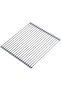 Roll Up Dish Drying Rack Over The Sink 17.7(L) x 15.6(W), Multipurpose Foldable Stainless Steel Kitchen Rollable Drainer Rack, Gray - 2