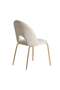 THASTRO DINING CHAIR - BROWN & GOLD - 5