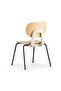 ELARIS DINING CHAIR - NATURAL & BLACK - 5