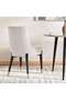 MIRAS DINING CHAIR - WHITE - 3