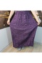 Elastic Waist 3-Layer Ruffle Viscose Fabric Skirt, Mevlana Long Cotton Skirt, Size 38-46 - 4