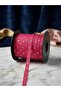 French Grosgrain with Glitter Squares /Decorative Ribbon 8mm - 10Meters