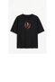 Oversize Women's Tshirt with Chili Pepper Print Fun Tshirt