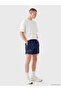 Navy Blue Short Length Playstation Printed Men's Swim Shorts - 2