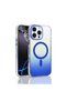 iPhone 16 Pro Max Case Color Gradient Magsafe Camera Raised Silicone Shrp - 5