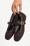 Women's Mesh Mary Jane Ballerina Shoes with Buckle, Breathable, Lightweight, Casual Summer Flat Shoes - 5