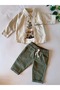 3-Piece Baby Boy Linen Shirt Set - 100% Cotton - 3