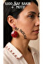 Handmade Bohemian Earrings with Copper Black Motifs