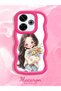 Redmi 13 4g Compatible Case Camera Protector Red Silicone Couple Phone Case Girl Pattern - 2