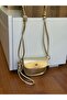 Adjustable Knot Strap Detailed Mini Size Women's Hand and Shoulder Bag (Phone Won'T Fit) - 4