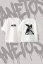 Ariana Grande Dangerous Woman_1 Design Back Printed Cotton White Oversize T-Shirt