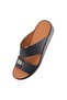 ( AM-3500 ) Handmade Arabic Men's Slippers | Outdoor Arabic Sandals For Men | Full Leather - 3