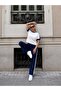 Women's Soft Textured Crew Neck Sweatshirt Set - 2