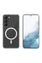Galaxy S23 Plus Case Thick Silicone Magsafe Camera Raised Transparent Brsa - 2