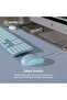 ماوس بصري سلكي USB طراز M-105 بدقة 1200 نقطة في البوصة، تصميم مريح، سهل التركيب والاستخدام - 3