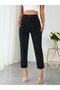 Women's High Waist Pocket Detailed Scuba Diving Pants - 3
