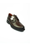 5022 Brown Leather Laced Classic Men's Shoes
